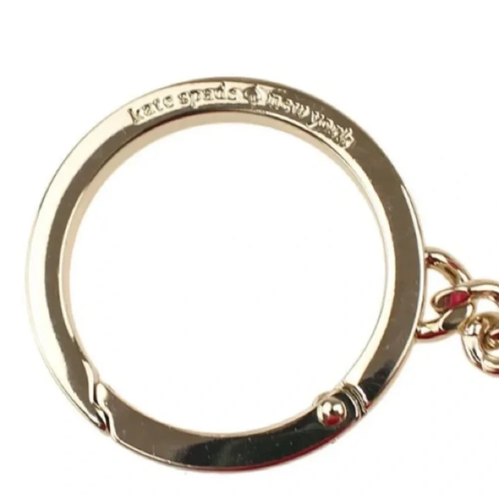Kate Spade New York Key Chain Fesitve Dog Claude Dachshund Bag Charm Fob NWT - Picture 4 of 11